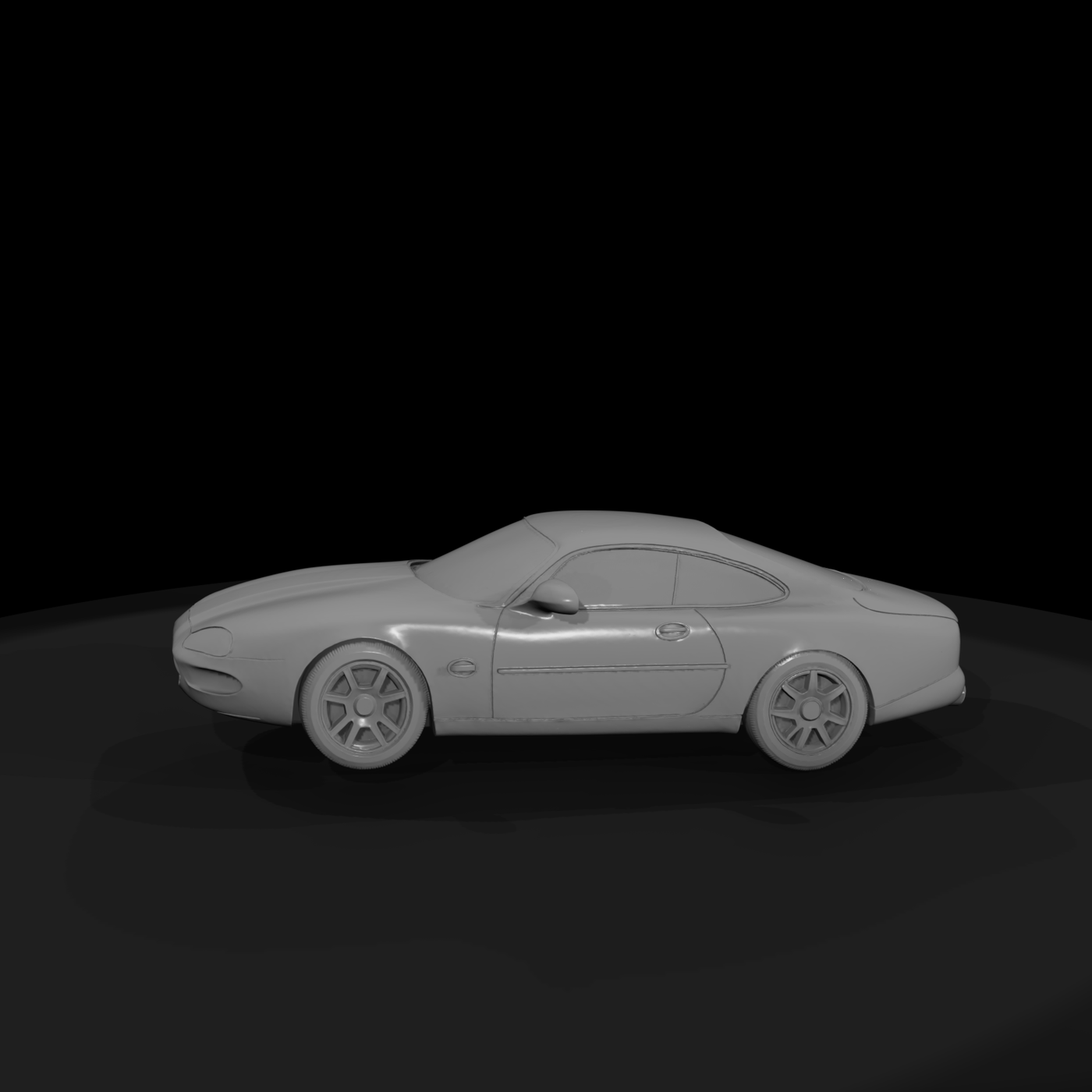 Classic Luxury Sports Coupe — & Car