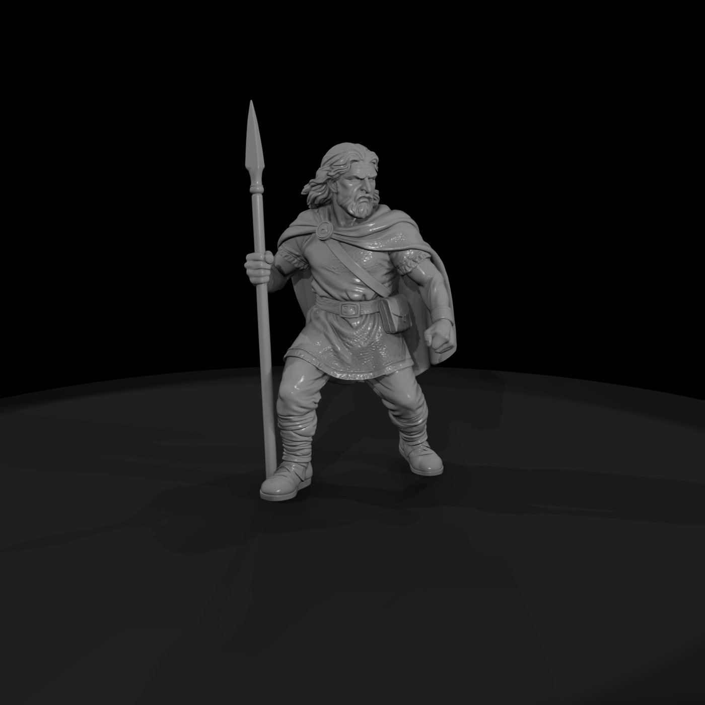 Myth 0395 Mythology Cuchulainn Miniature Figure