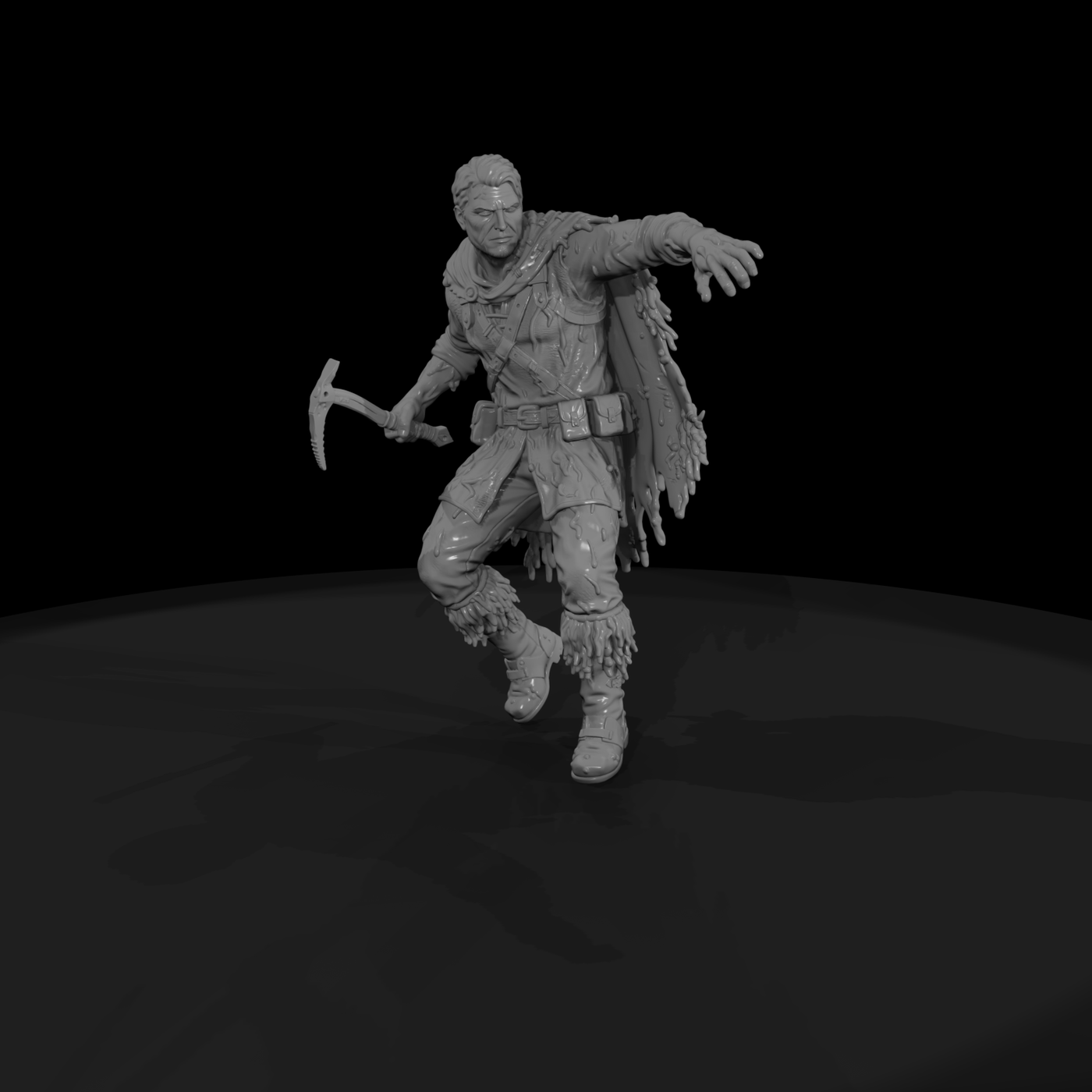 Poparc 0090 Sunken Temple Explorer Alternate Pose