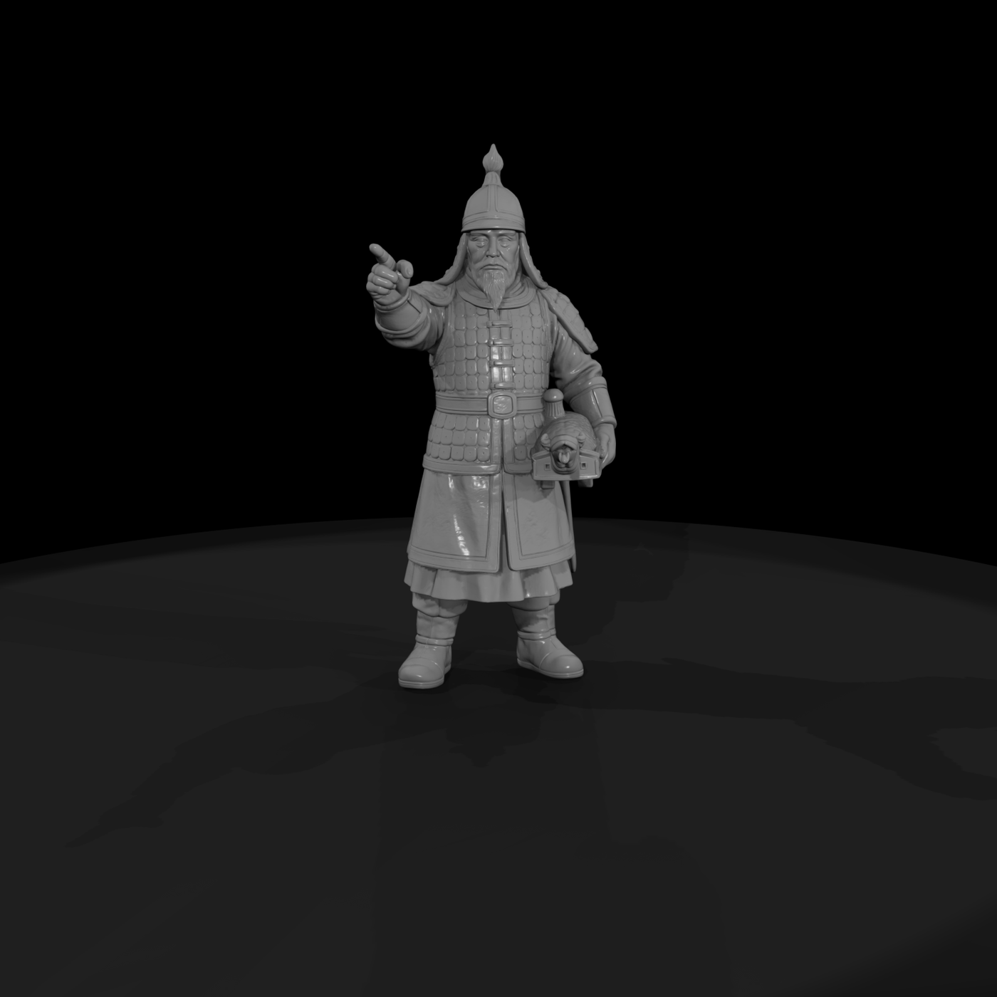 Hist 0107 Historical Admiral Yi Sun Sin Miniature