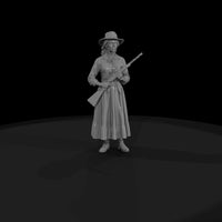 rifle-wielding-woman-3d-model — thumbnail 6
