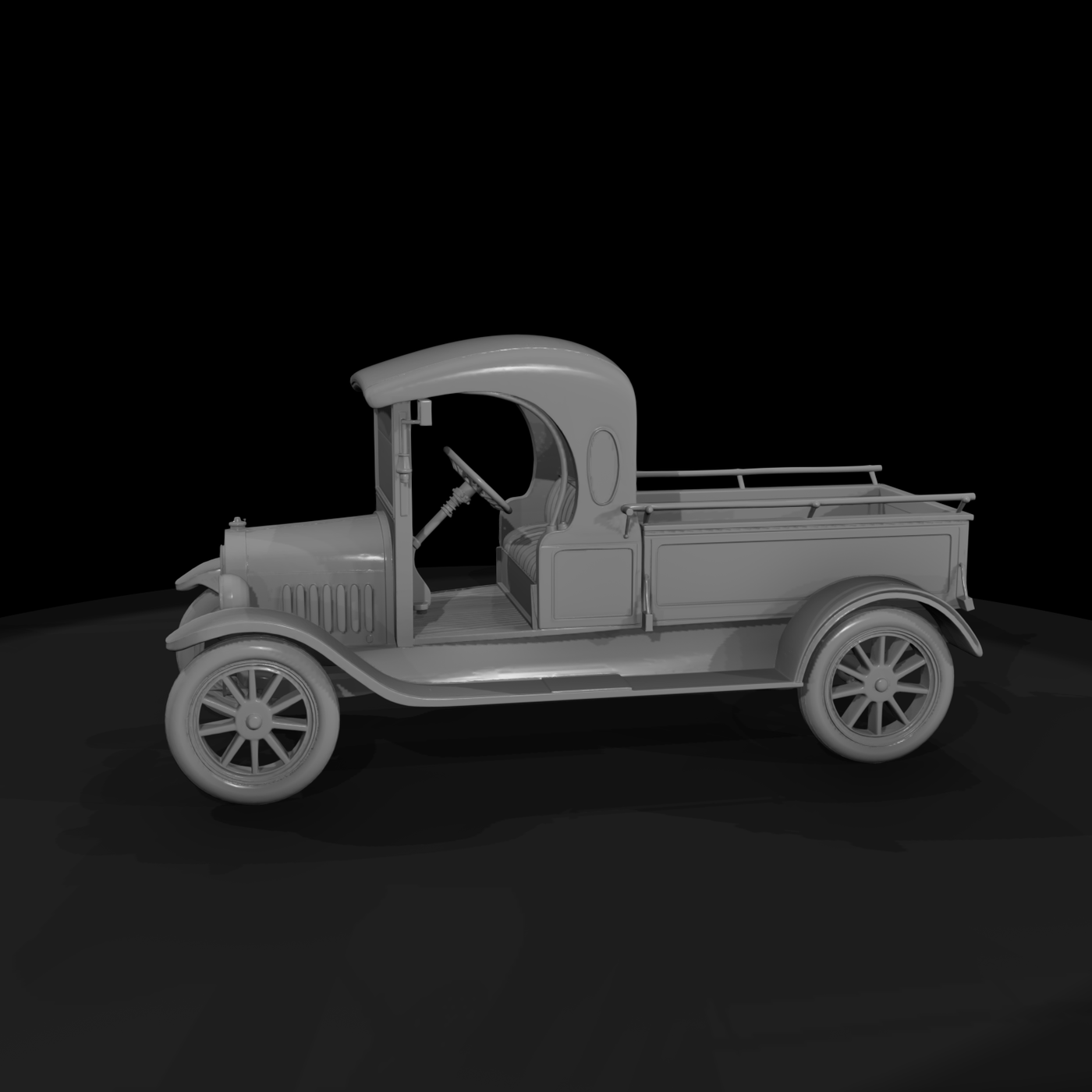 Vintage 1920s Pickup Truck