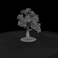 Stylized Autumn Oak Tree — thumbnail 11