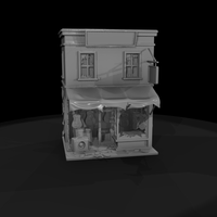 Derelict Music Shop Storefront — thumbnail 6