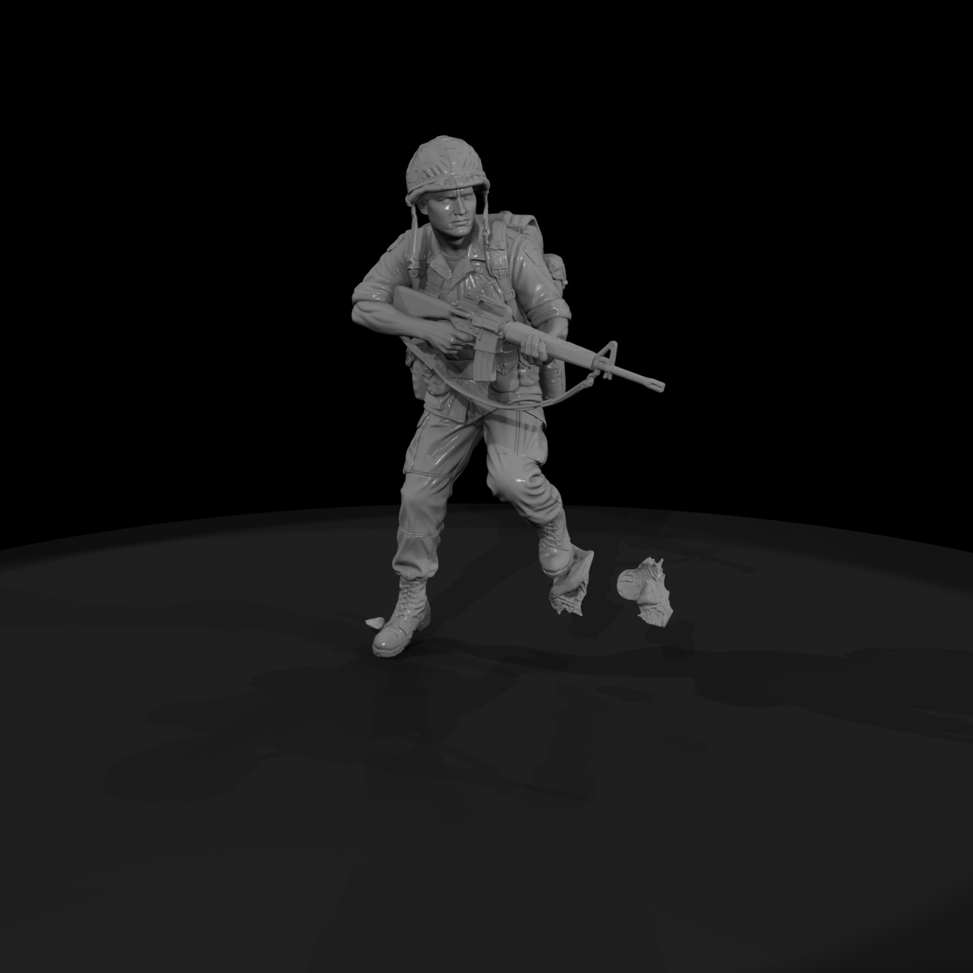 Vnh 014 United States 173Rd Airborne Paratrooper