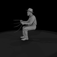 amish-man-running-plow-3d-model — thumbnail 6