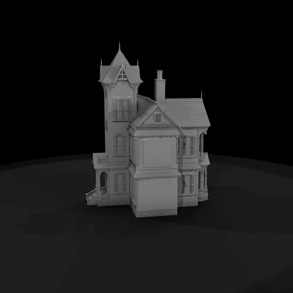 gothic_victorian_mansion_3d_print_model