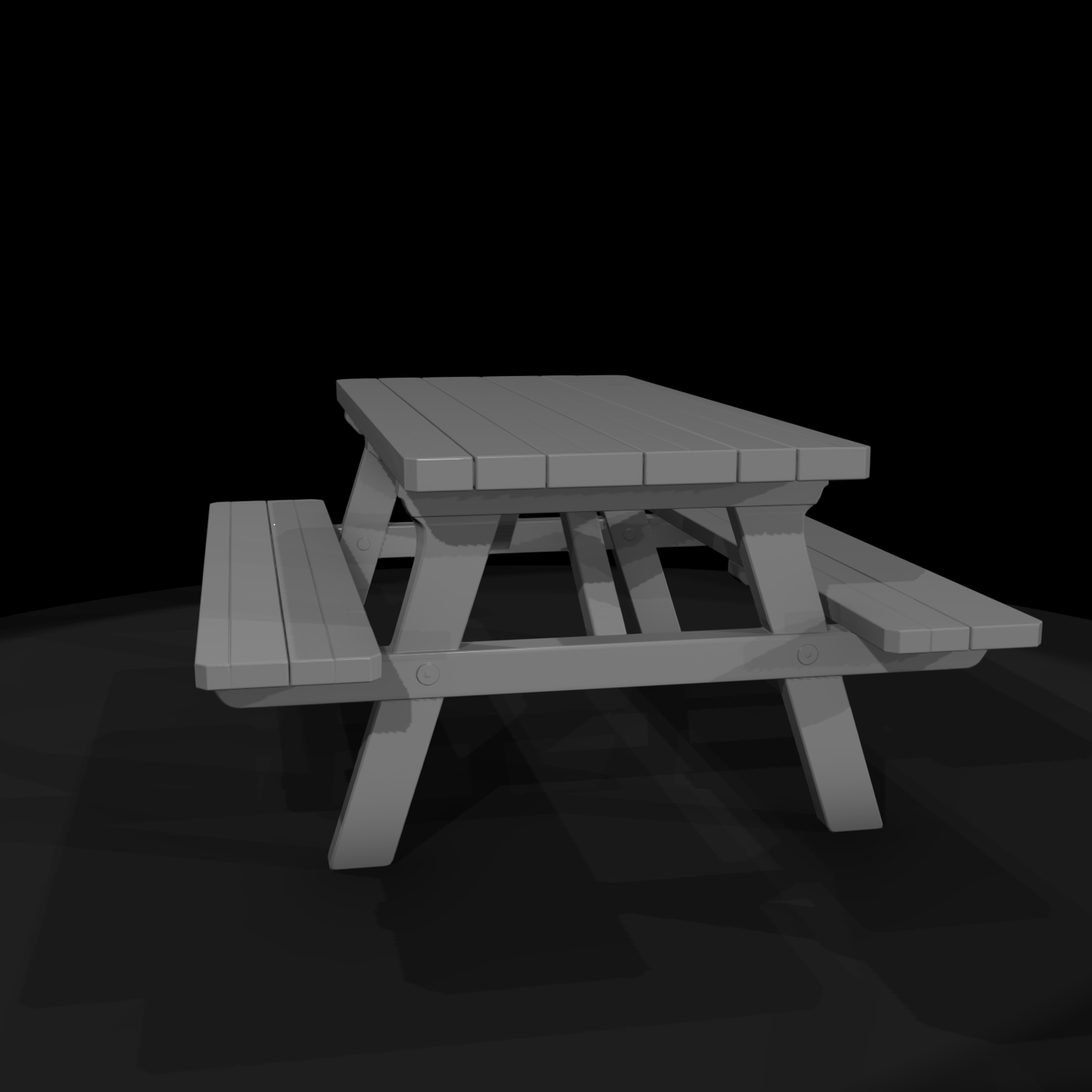 Minimalist Picnic Table