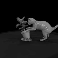 stylized-cat-tipping-plant-pot-miniature-238758 — thumbnail 5