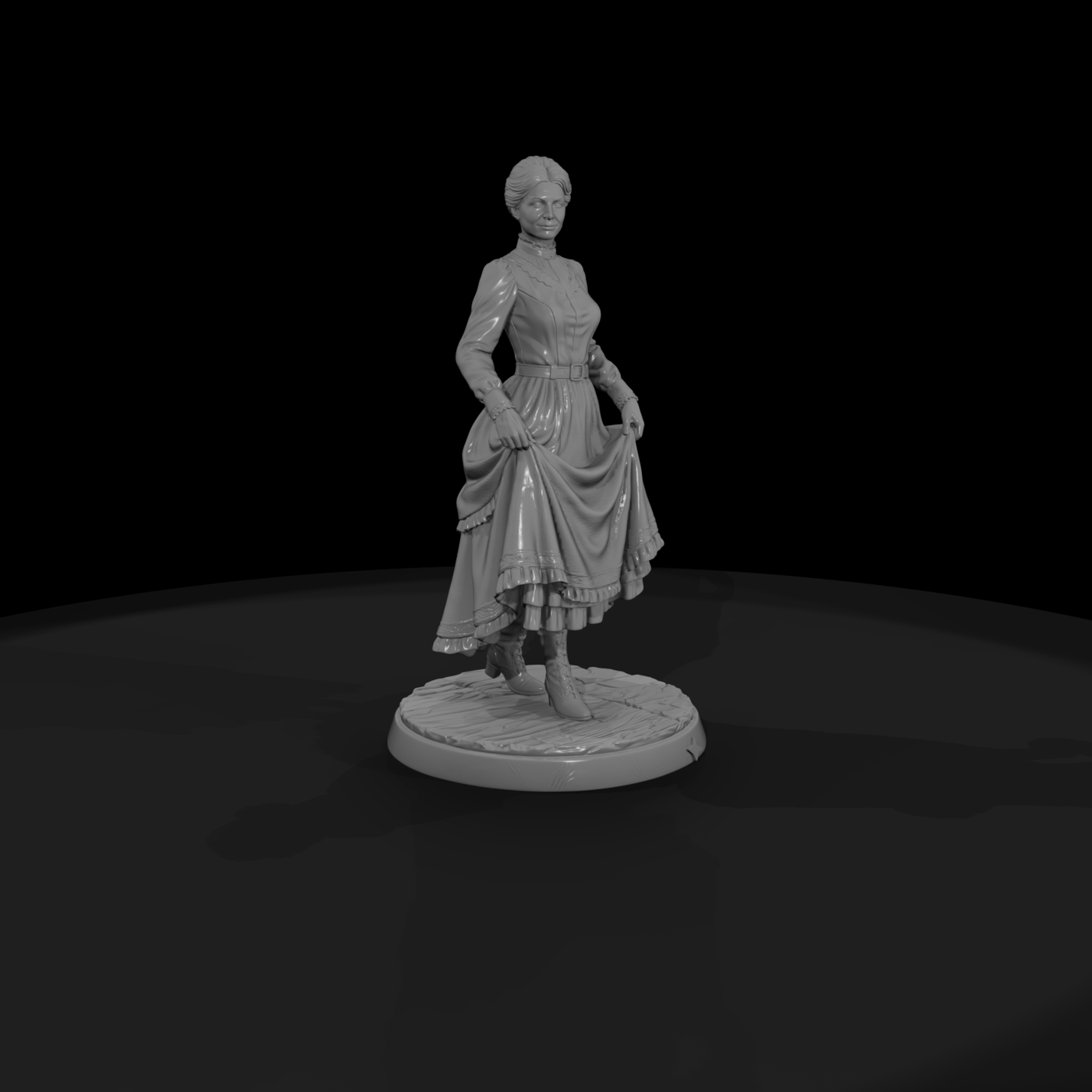 Ww 0230 Townsfolk Skirt Dancer