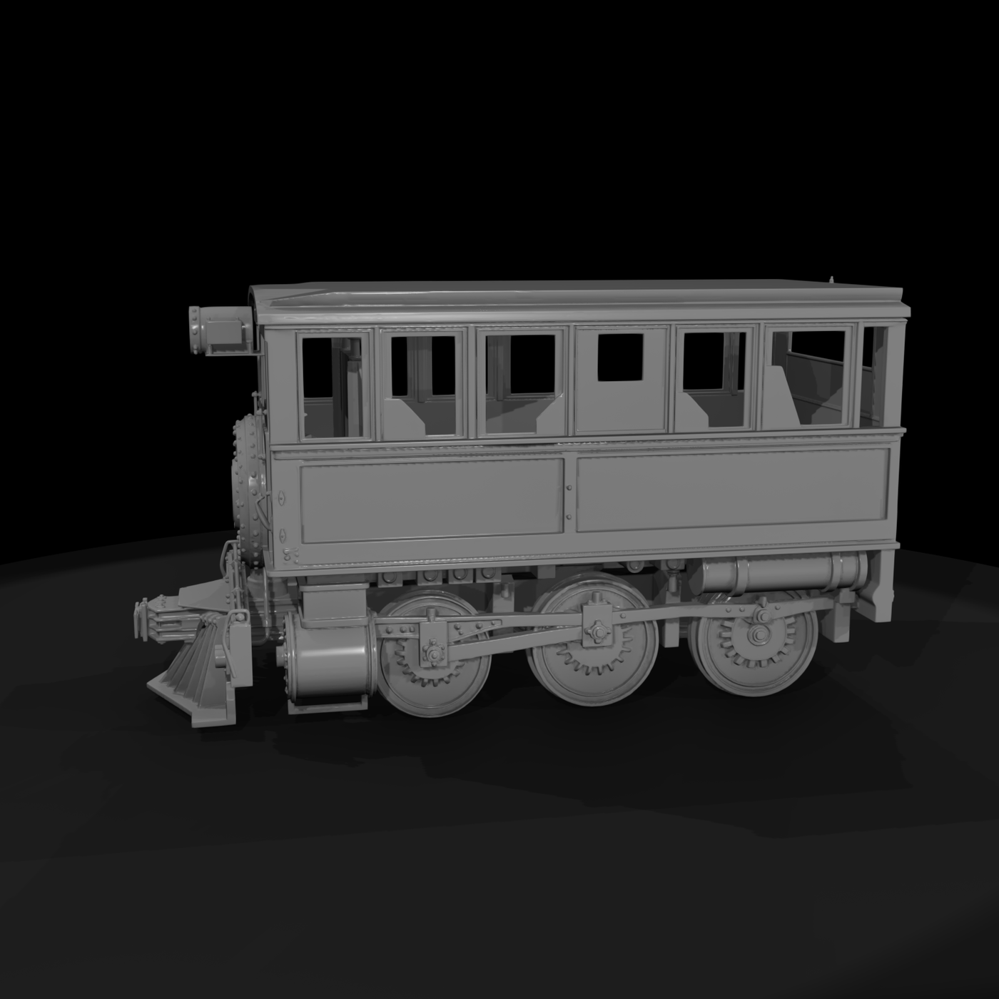 Vintage Steam Locomotive