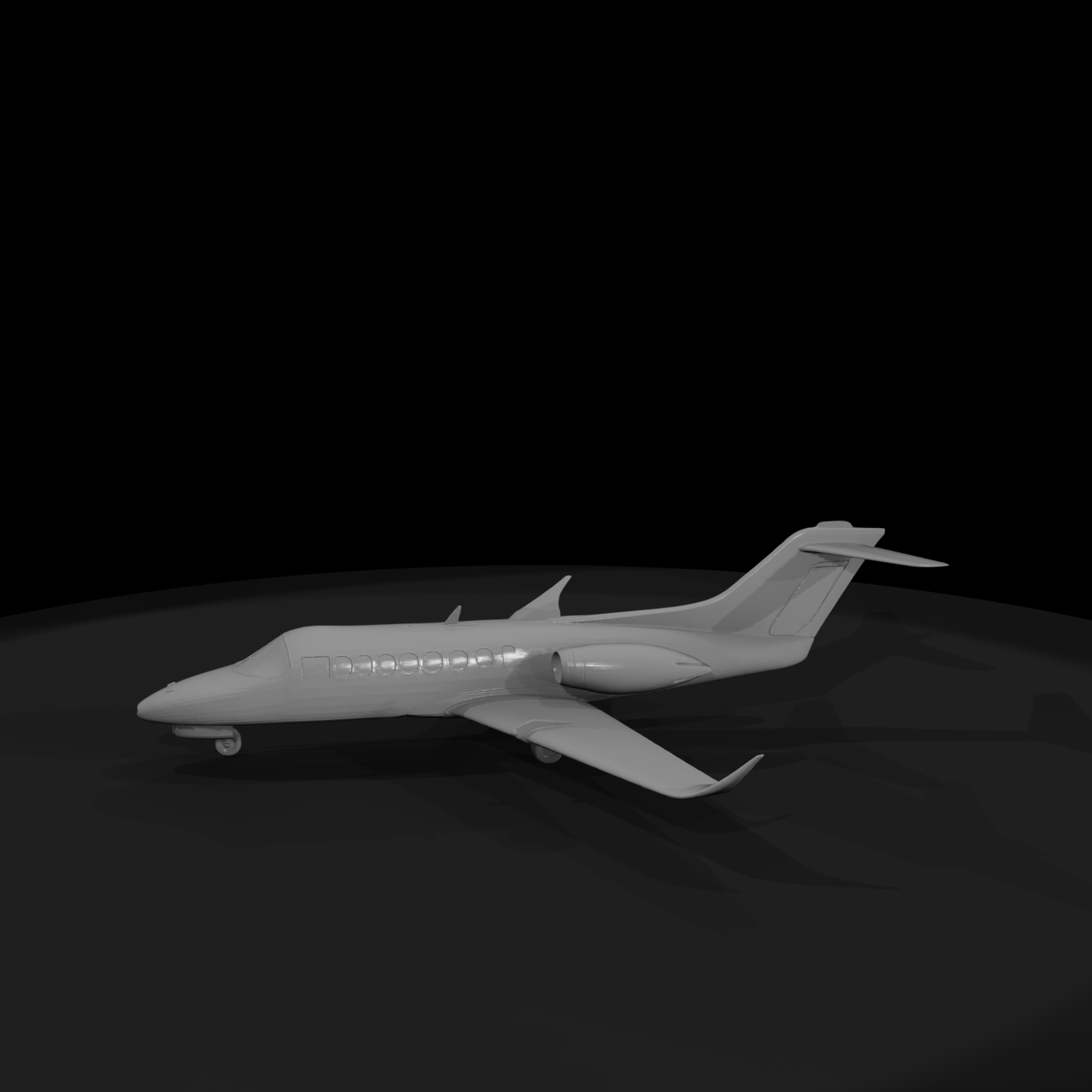Twin-Engine Corporate Jet