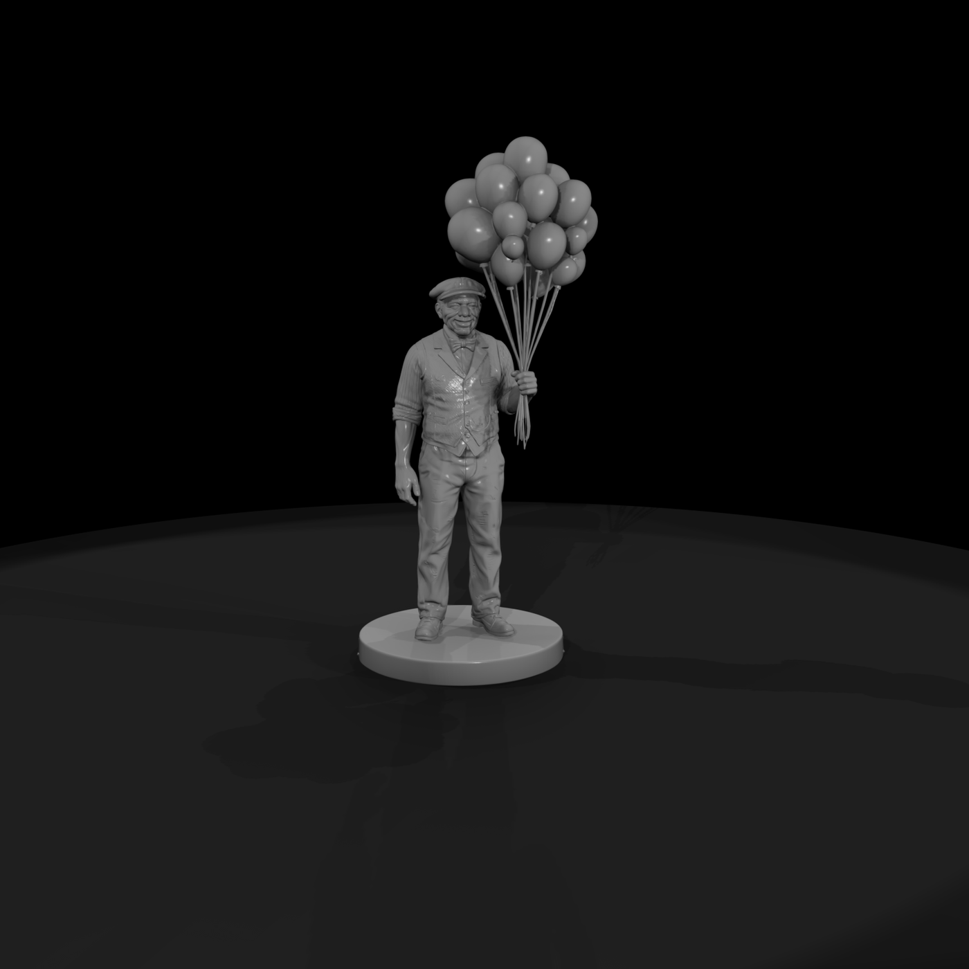 Cir 071 Worker Balloon Seller