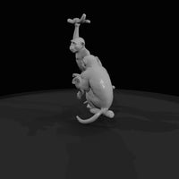 pair-of-monkey-sculptures-stylized — thumbnail 4