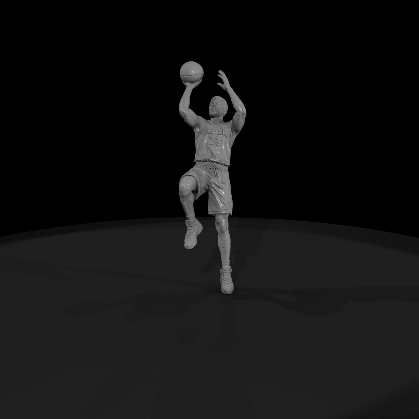 Poparc 0222 Baseline Jump Shooter