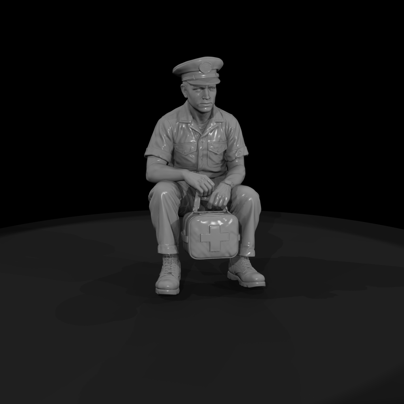 Vn Navy 010 Vietnam U S Navy Corpsman Figure