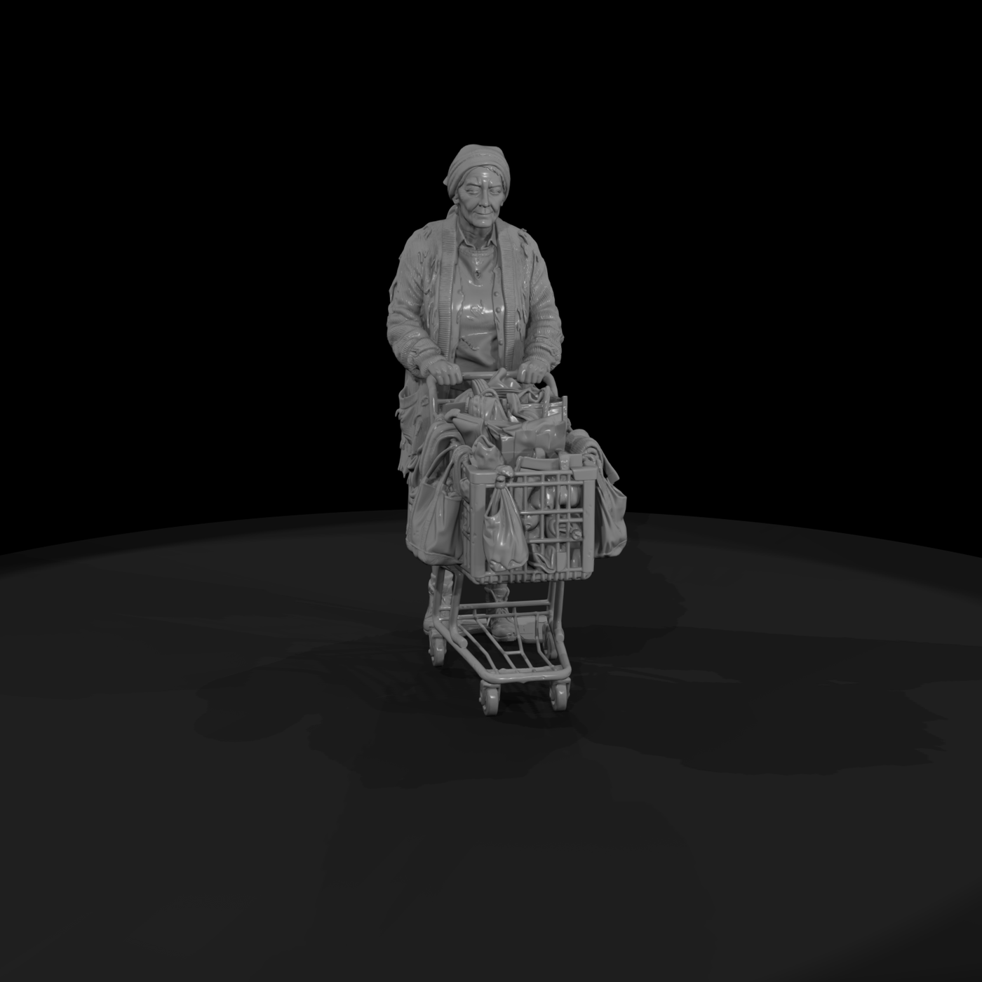 Vag 042 1980S Bag Lady