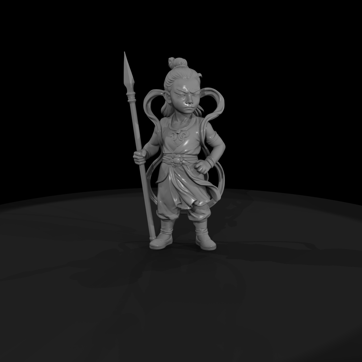 Myth 0444 Mythology Nezha Miniature Figure