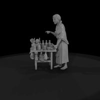 medieval-market-vendor-ho-scale-stylized-miniature-815844 — thumbnail 5
