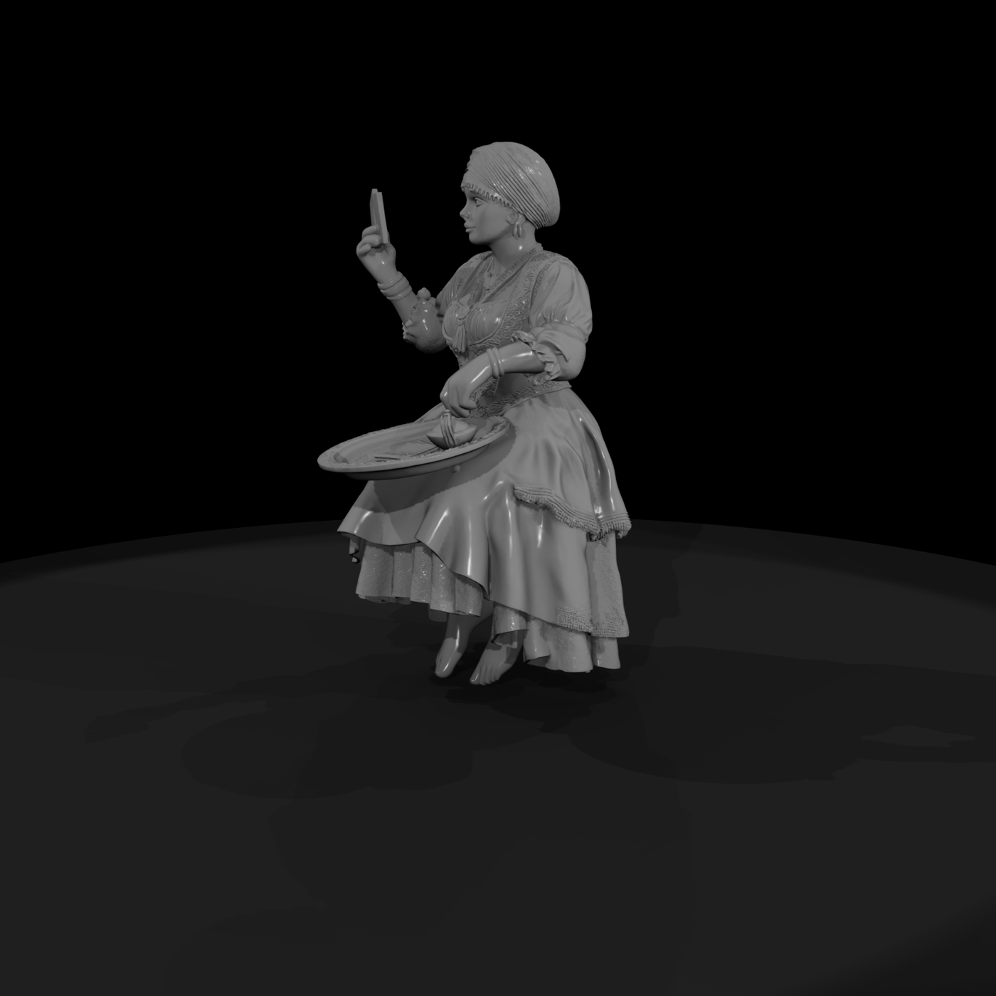 Tarot Fortune Teller — Seated
