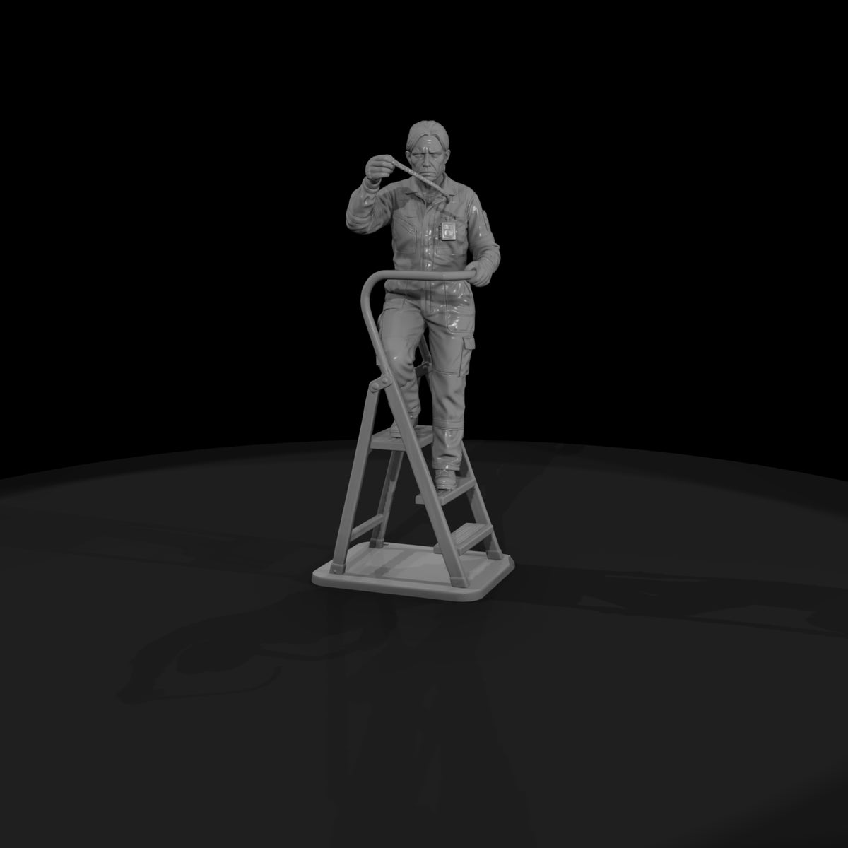 air-034-worker-oil-check-tech