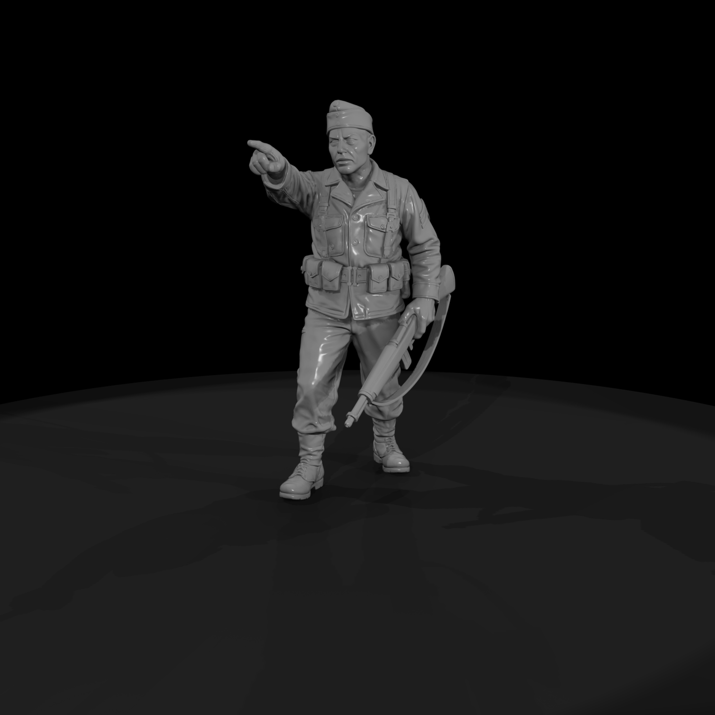Ww2 Army 031 Wwii U S Army Sergeant Squad Leader F