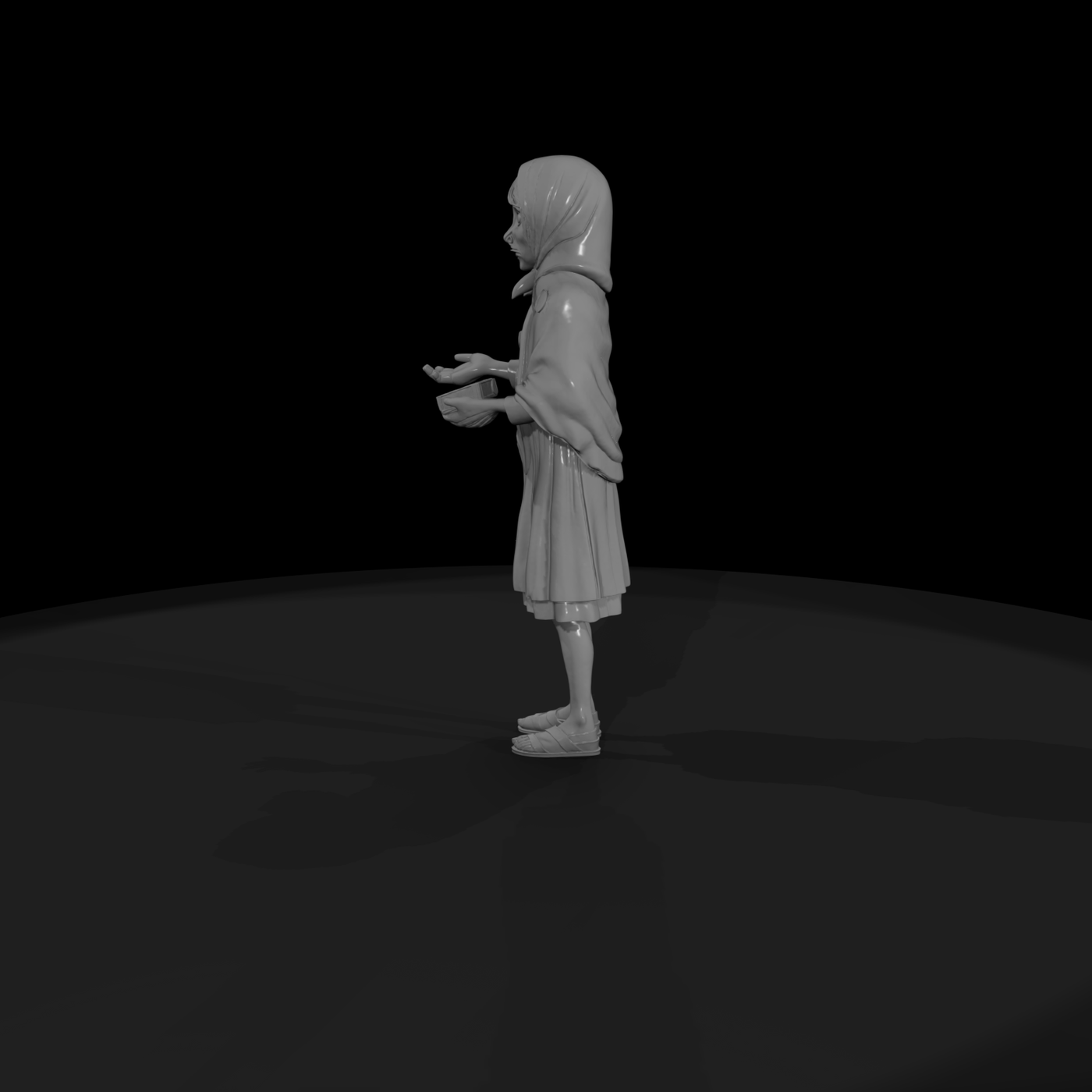 Stylized Beggar Woman (Single Piece)