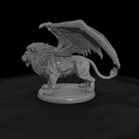 stylized-manticore-fantasy-3d-print-miniature-89gz — thumbnail 4