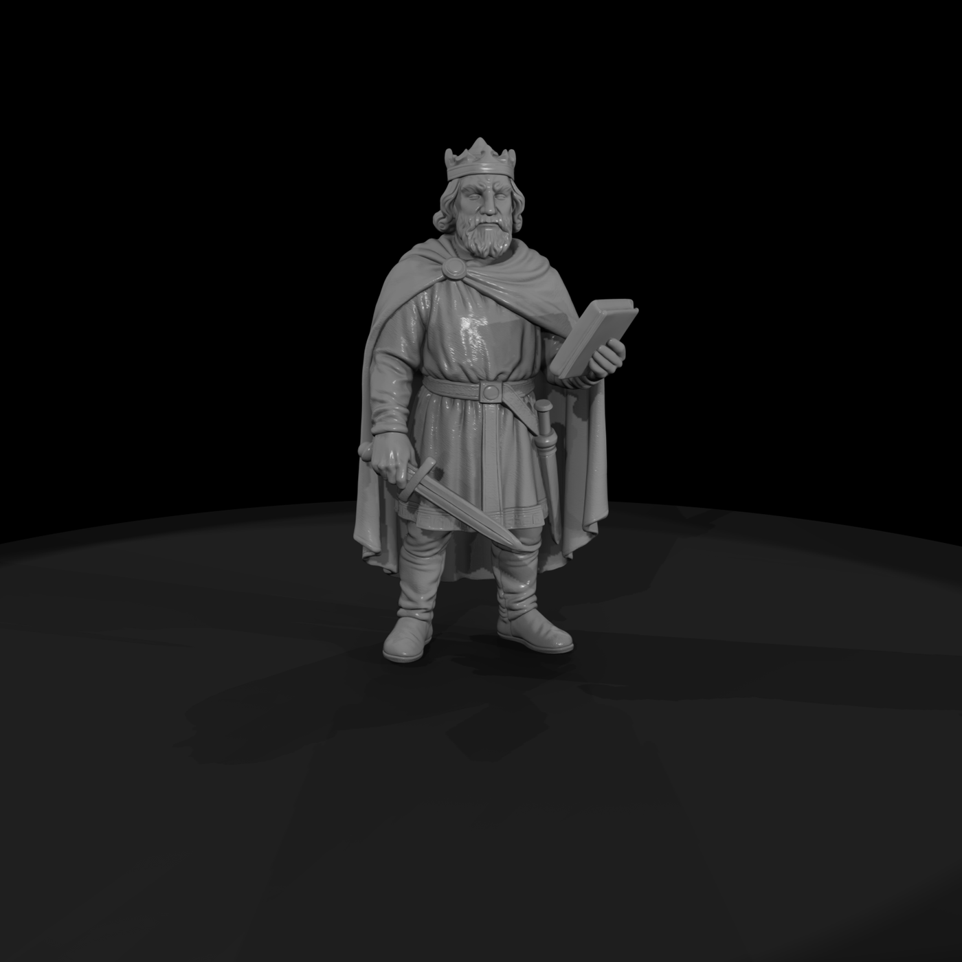 Hist 0067 Historical Alfred The Great Miniature Fi