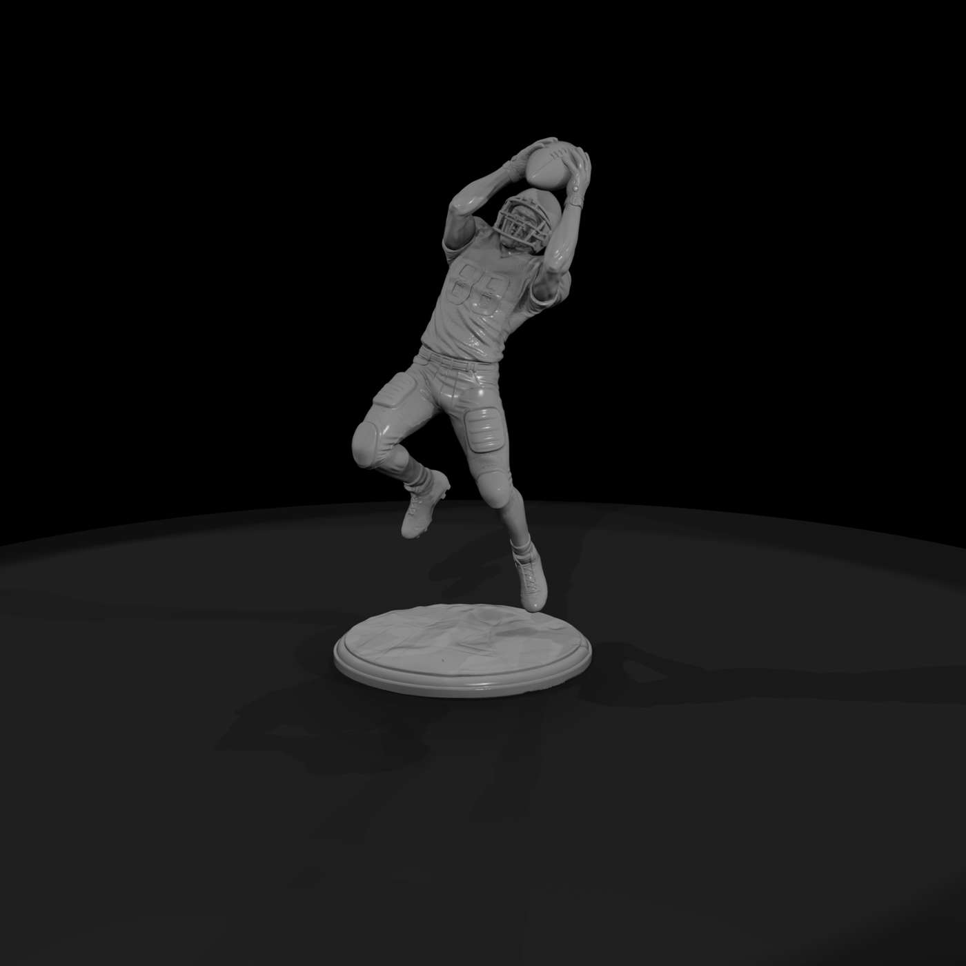 Poparc 0291 Football Receiver Reach Alternate Pose