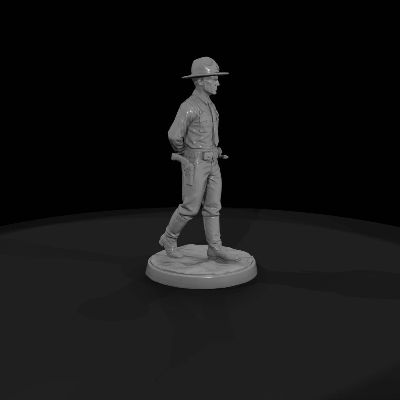 1920s Rural Constable on Patrol