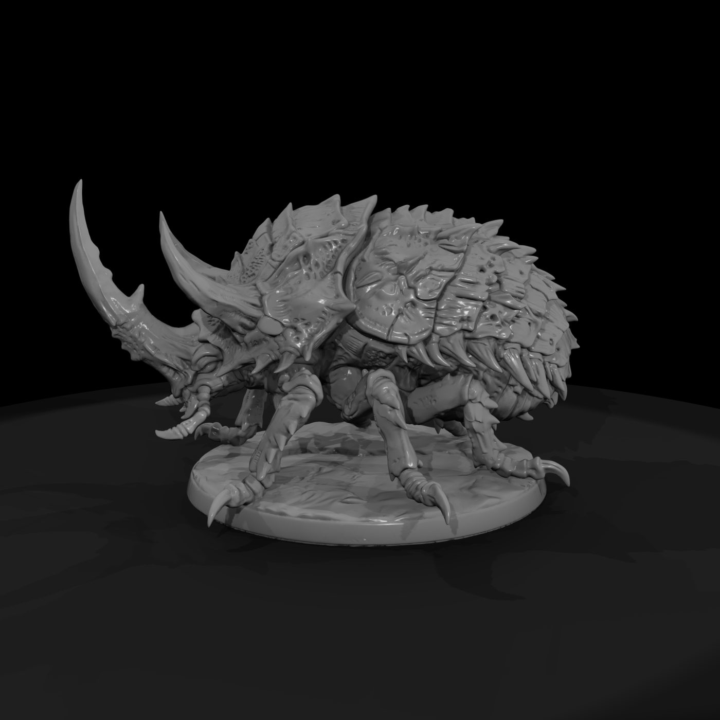 Creature Iron Carapace Beetle