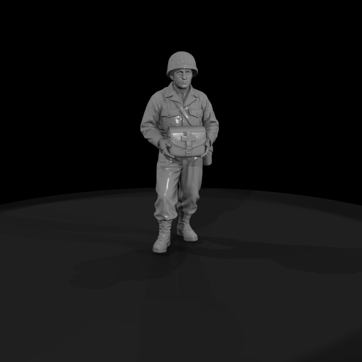 Ww2 Army 076 Wwii U S Army Field Medic Figure
