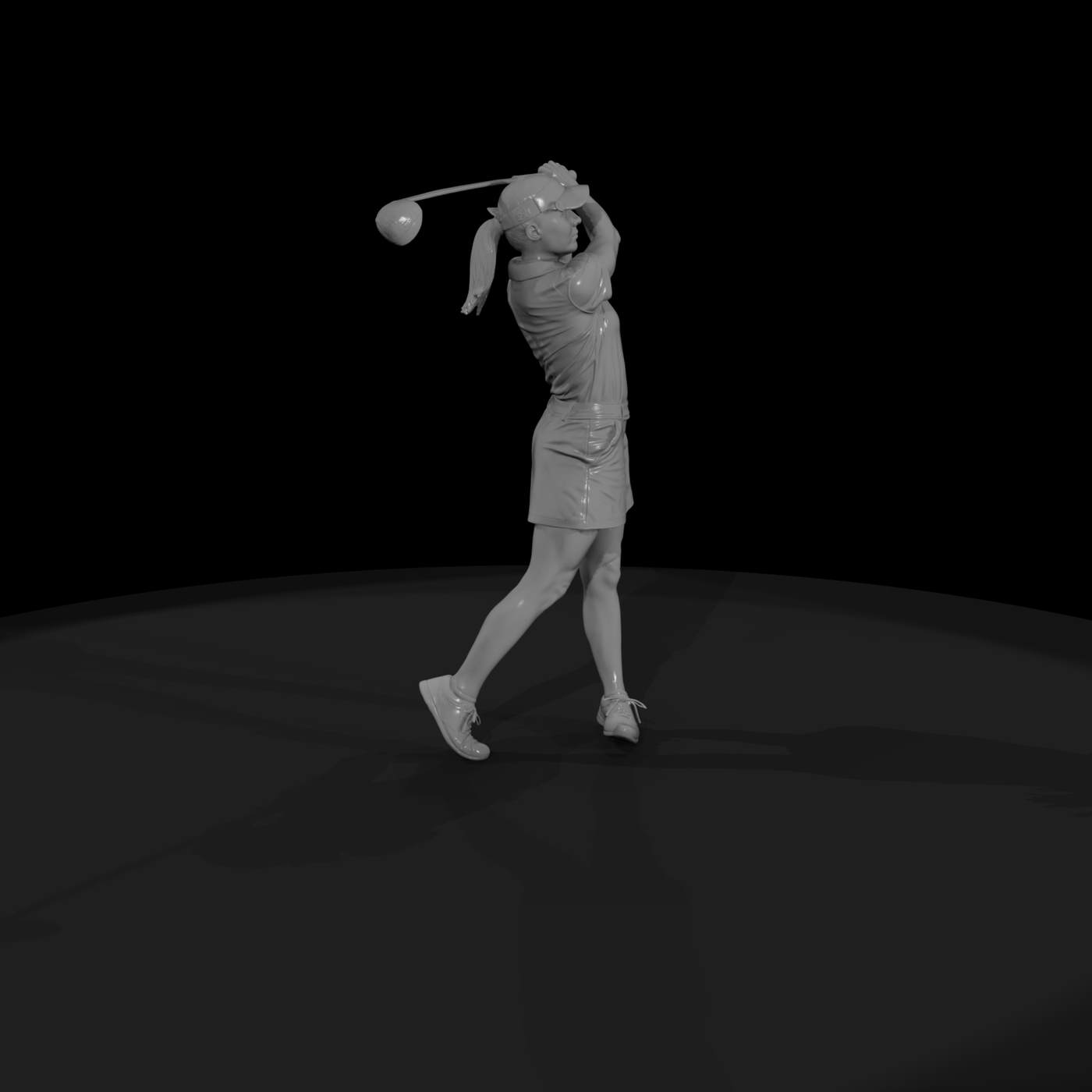 0083 Sports Golfer F Driver
