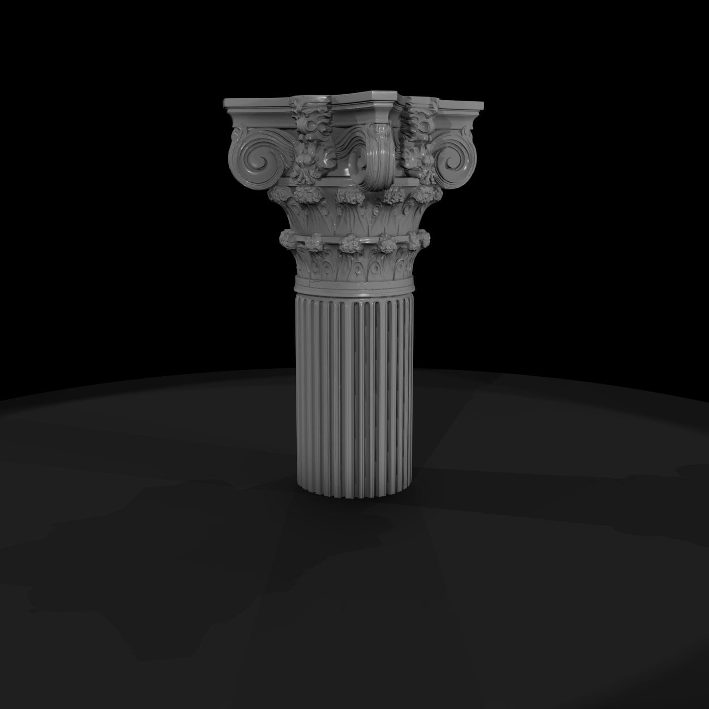 Corinthian Column Capital — Classical