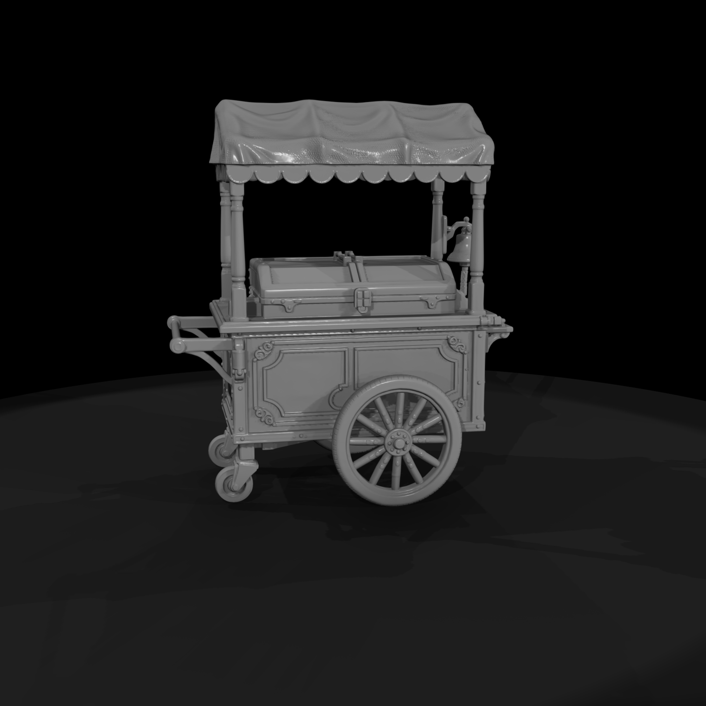 Cir 172 Stall Ice Cream Cart
