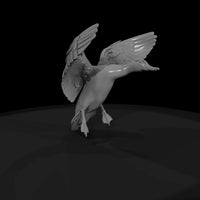 stylized-flying-mallard-duck-diorama-accent-523426 — thumbnail 5