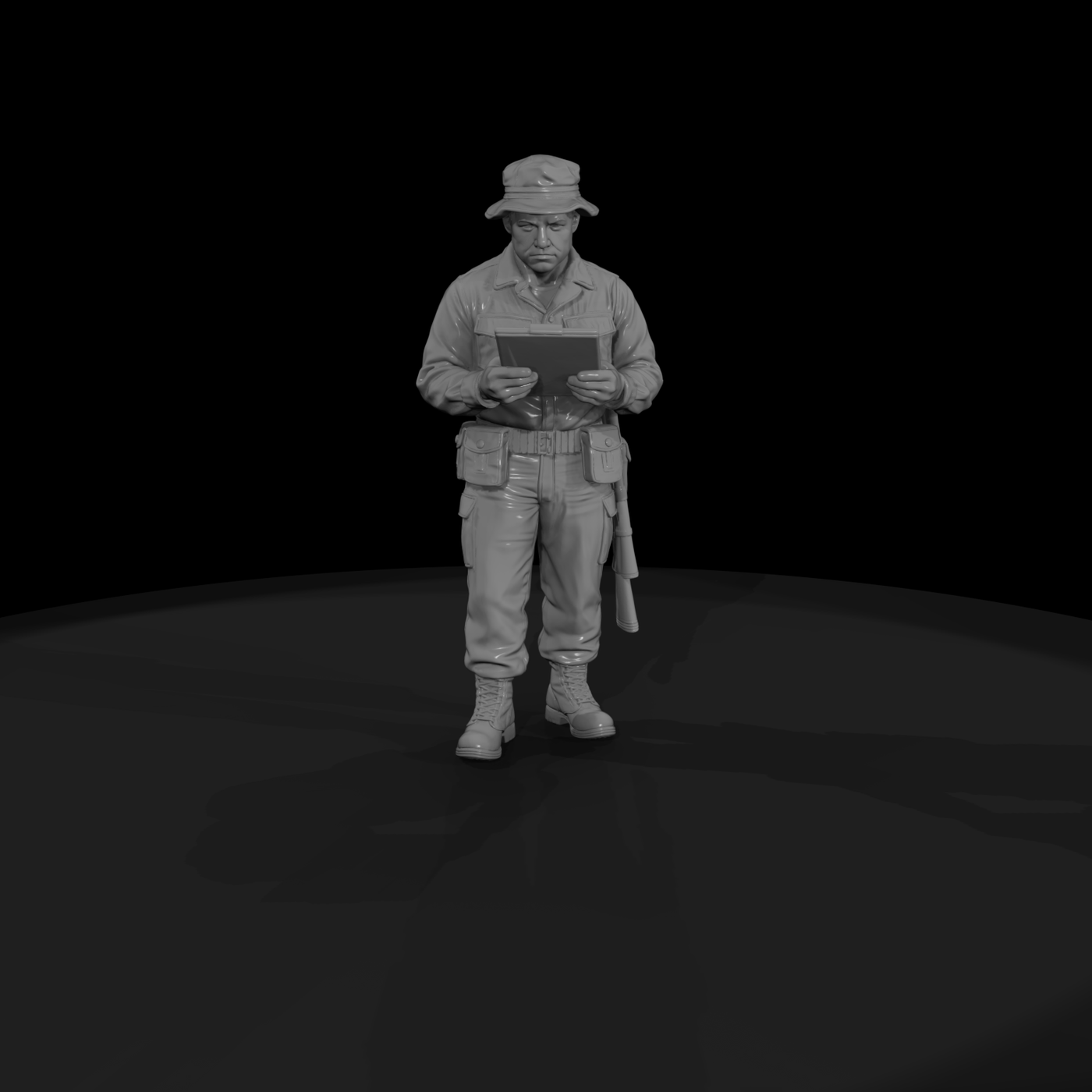 Vn Army 078 Vietnam U S Army Platoon Leader Figure