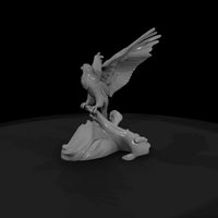 stylized-eagle-sculpture-perched-miniature-for-dioramas-051359 — thumbnail 5