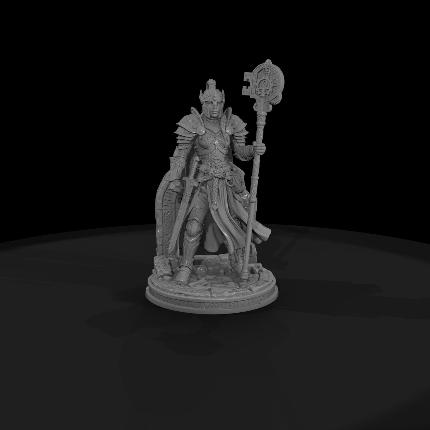 Poparc 0085 Tomb Gate Guardian Alternate Pose