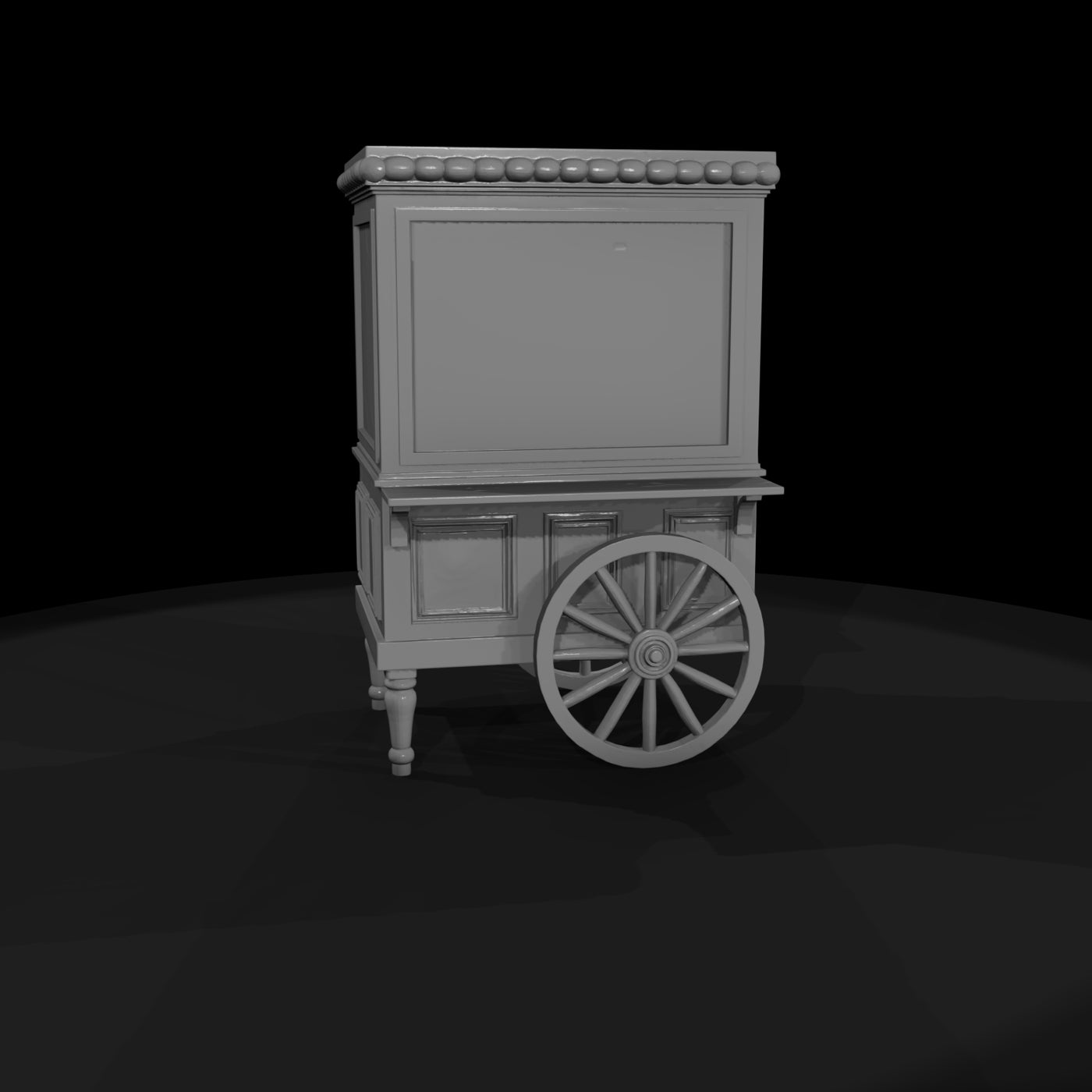 popcorn-cart-model