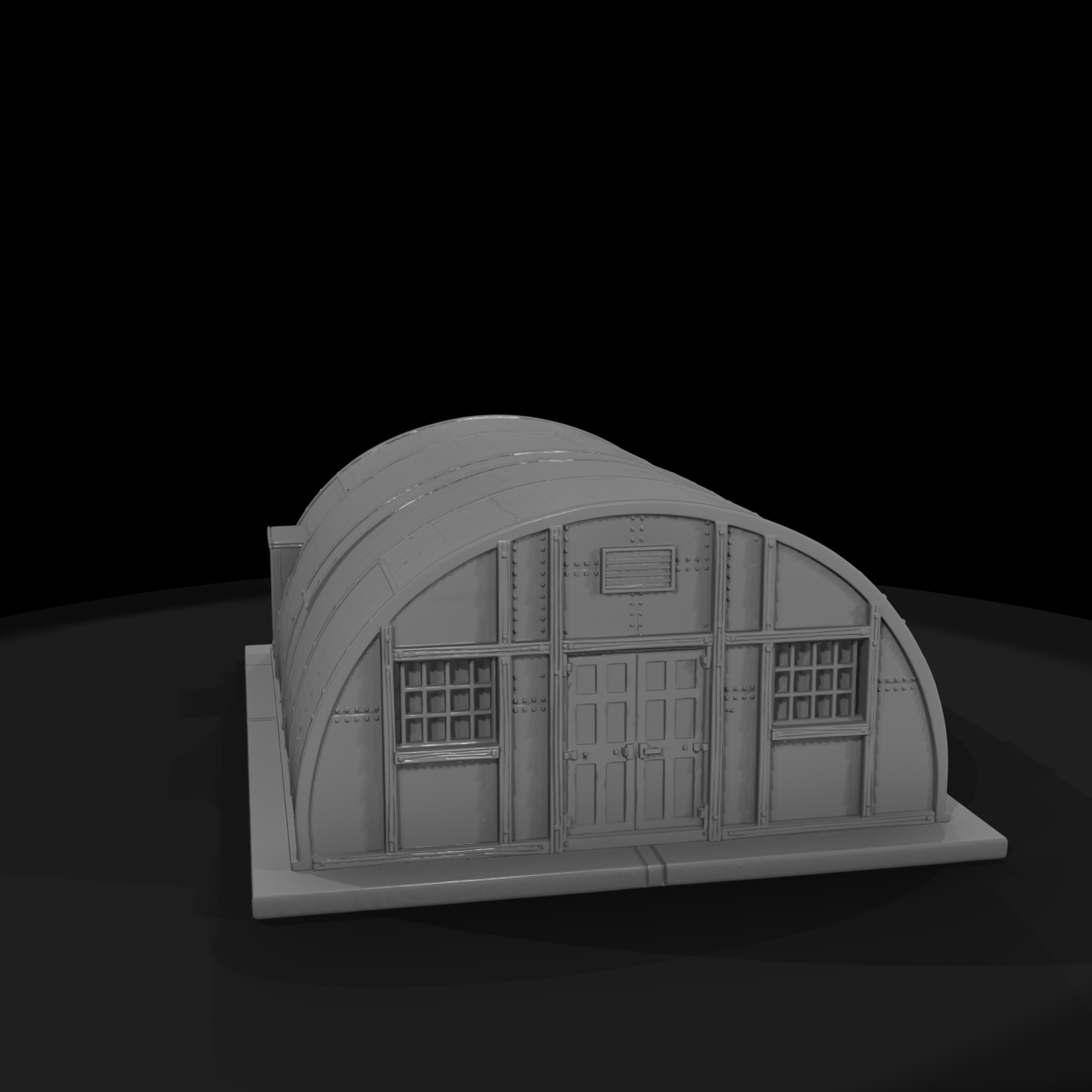 WWII Pacific Quonset Hut