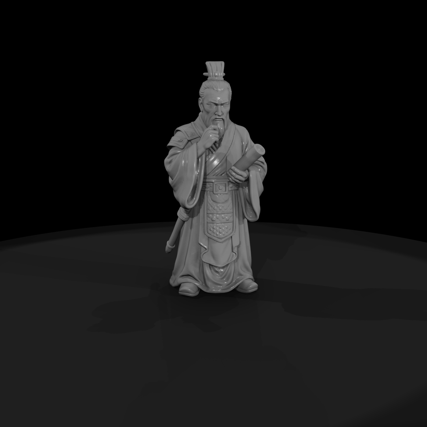 Hist 0055 Historical Cao Cao Miniature Figure