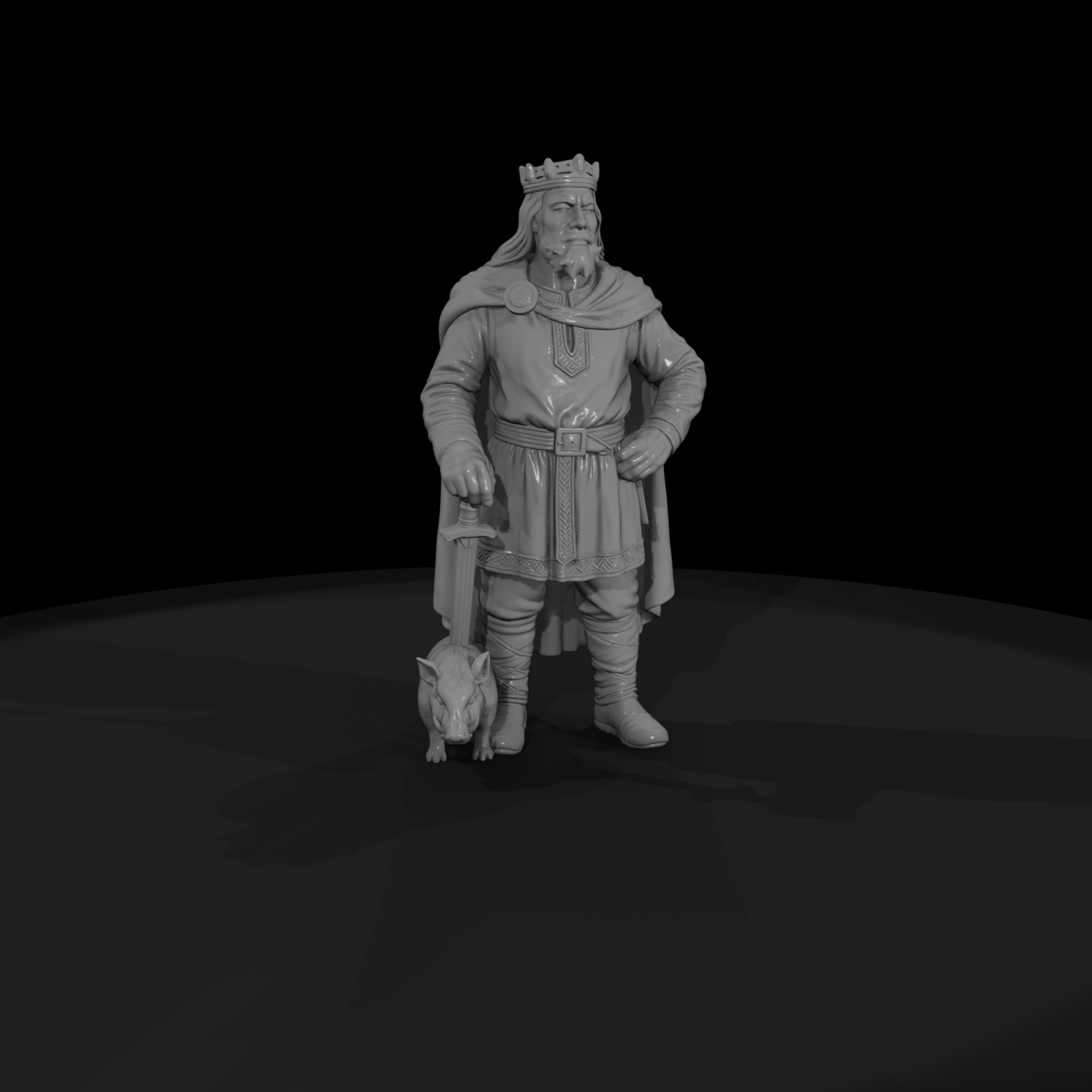 Myth 0310 Mythology Freyr Miniature Figure