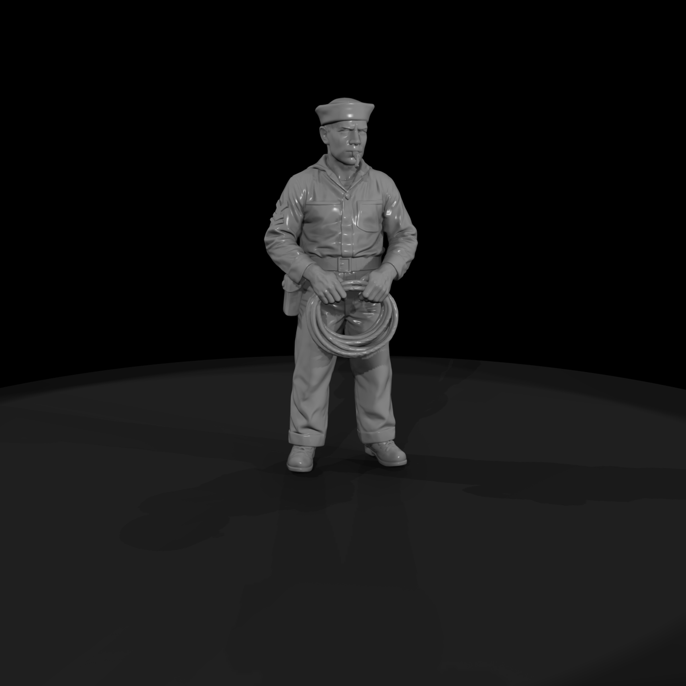 Ww2 Navy 016 Wwii U S Navy Boatswain S Mate Figure