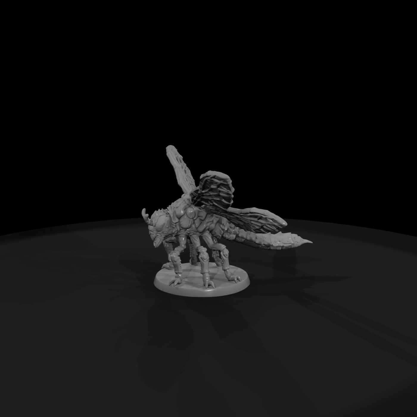 Creature Crystal Wing Dragonfly Beast