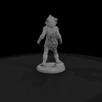 Anthropomorphic Wolf Character Figure — thumbnail 5