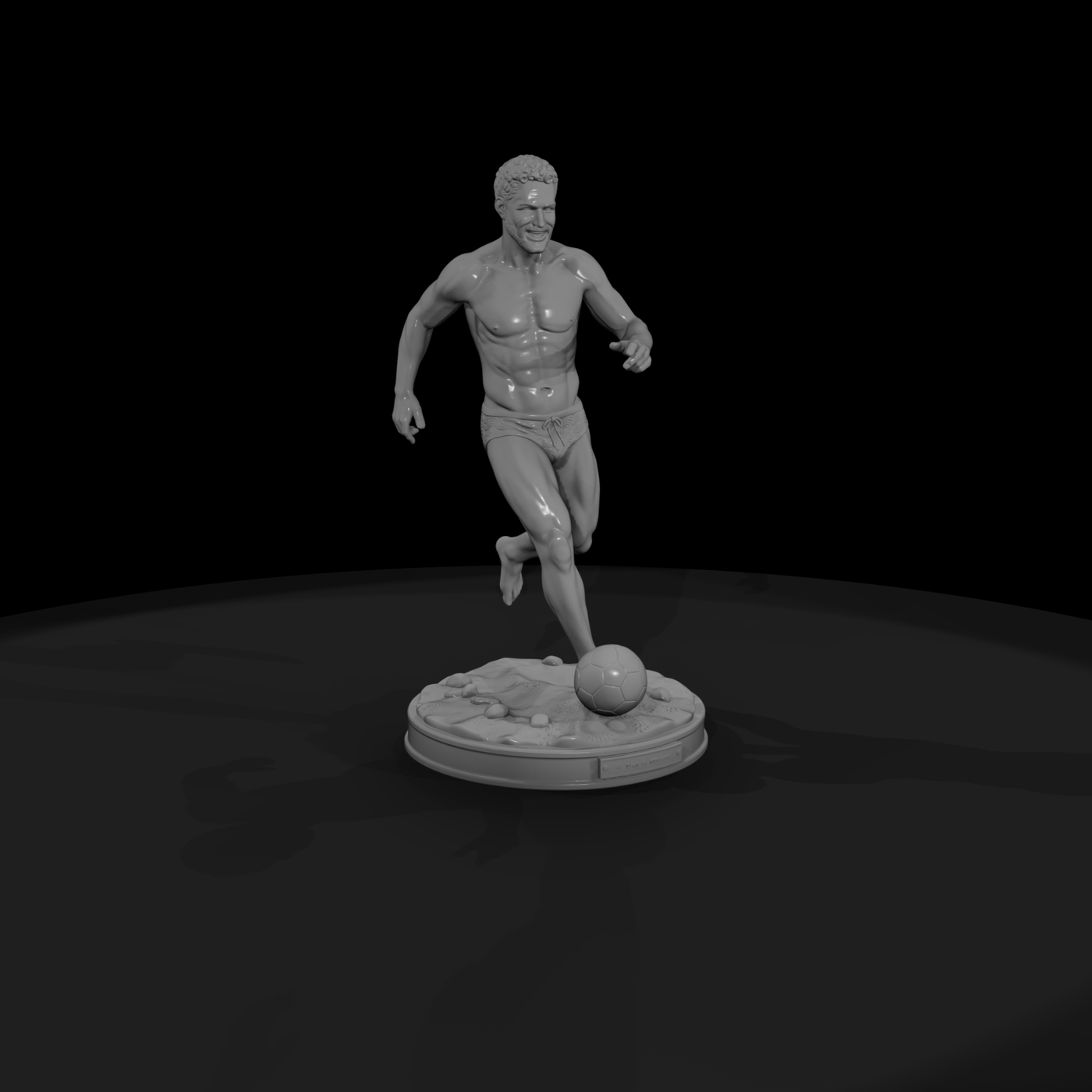 Bch 008 Man Beach Soccer Dribble