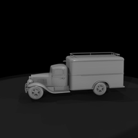 Vintage Box Delivery Truck — thumbnail 7