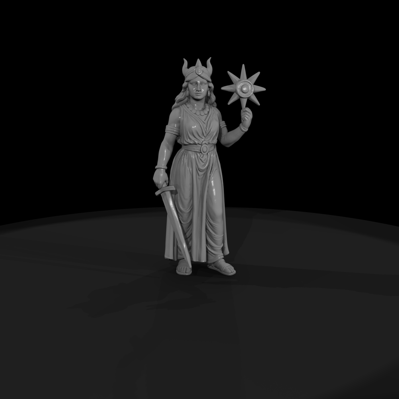 Myth 0372 Mythology Ishtar Miniature Figure